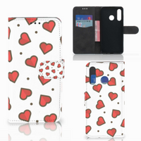 Huawei P30 Lite (2020) Telefoon Hoesje Hearts - thumbnail