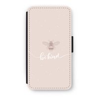 Be(e) kind: iPhone XS Flip Hoesje - thumbnail