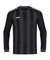 JAKO - Jersey Inter (Lange Mouw), Uniseks-Volwassene, Zwart/Antraciet, XL