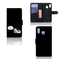 Samsung Galaxy M20 Leuk Hoesje Cow