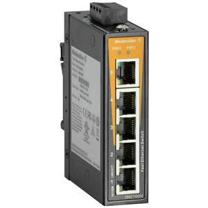 Weidmüller IE-SW-EL05-5TX Industrial Ethernet Switch 5 poorten 100 MBit/s