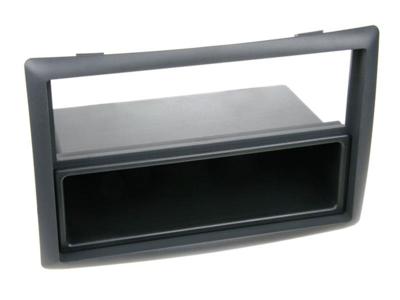 2-DIN Paneel Renault Mégane Dubbele -ISO 2002-2010 Kleur: Zwart 2-DIN Paneel Renault Mégane Dubbele -ISO 2002-2010 Kleur: Zwart