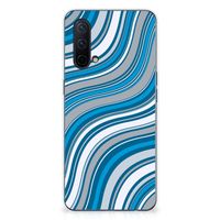 OnePlus Nord CE 5G TPU bumper Waves Blue - thumbnail