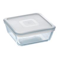 Pyrex COOK&FREEZE Vierkante Schaal Met Deksel 0,85L 15x15cm - thumbnail