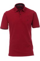 Casa Moda Casual Fit Polo shirt Korte mouw bordeaux - thumbnail