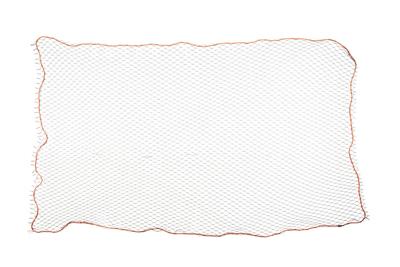 Jumbo elastisch aanhangernet 195 x 140 cm nylon zwart/oranje