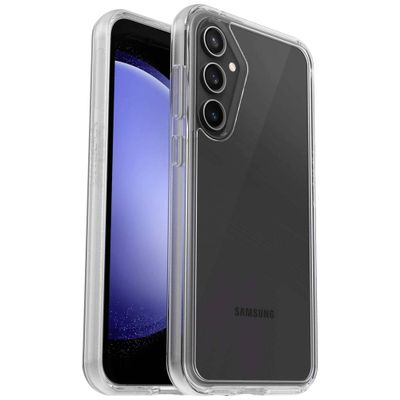 Otterbox Symmetry Series Case Backcover Samsung Galaxy S23 FE Transparant Stootbestendig, Inductieve lading