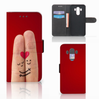 Huawei Mate 10 Pro Wallet Case met Pasjes Liefde - Origineel Romantisch Cadeau