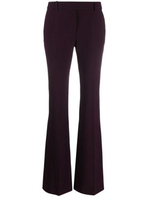 Alexander McQueen Bootcut broek - Paars