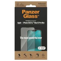 PanzerGlass Ultra-Wide Fit iPhone 13 Pro Max/14 Plus Screenprotector - Zwart - thumbnail