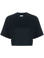 Heron Preston t-shirt crop à logo brodé - Noir