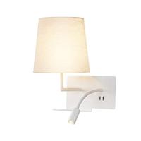 SLV wandopbouwarmatuur SOMNILA FLEX/wandverlichting binnen, ledspot, opbouwarmatuur, wandopbouwarmatuur, wandspot / 3000K 40 W 120 lm wit 110 graden