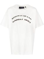 Mostly Heard Rarely Seen t-shirt à logo embossé - Blanc - thumbnail