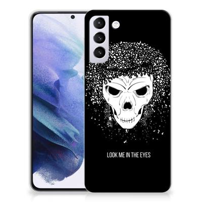 Silicone Back Case Samsung Galaxy S21 Plus Skull Hair Silicone Back Case Samsung Galaxy S21 Plus Skull Hair