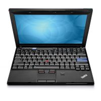 Lenovo ThinkPad X201 30,7 cm (12.1") Intel® Core™ i5 2 GB DDR3-SDRAM 250 GB Intel HD Windows 7 Professional Zwart - thumbnail