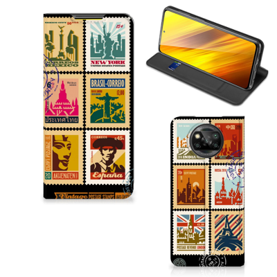 Xiaomi Poco X3 Pro | Poco X3 Book Cover Postzegels Xiaomi Poco X3 Pro | Poco X3 Book Cover Postzegels