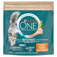 Droog kattenvoer kip en volle granen Purina ONE volwassen kip wheat 1,5 kg