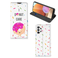 Samsung Galaxy A32 4G | A32 5G Enterprise Editie Flip Style Cover Donut Roze