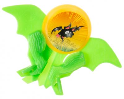 LG Imports schijvenschieter vleermuis junior 10 cm groen 2 delig LG Imports schijvenschieter vleermuis junior 10 cm groen 2 delig