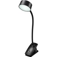 Renkforce RF-6053266 Klemlamp LED LED vast ingebouwd 2 W Zwart - thumbnail