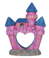 Superfish Deco Castle Princess - Magische Aquariumdecoratie, Eco-vriendelijk Handgeschilderd Hars