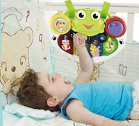 Viking Choice  Kinderspeelgoed piano kikker muziekbord - met dierengeluiden en lichtjes