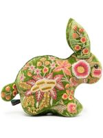 Anke Drechsel peluche lapin brodé - Vert - thumbnail