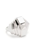 STATEMENT PARIS bague Rockaway Pyramid en argent Sterling