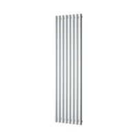 Plieger Designradiator Trento 1086 Watt Middenaansluiting 180x47 cm Mat Zwart