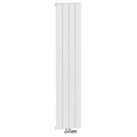 Designradiator King 180x37.5cm 876 Watt Hoogglans Wit Middenonderaansluiting