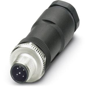 Phoenix Contact 1662748 Sensor/actuator connector, niet geassembleerd M12 Aantal polen (sensoren): 5 Stekker, recht 1 stuk(s)