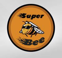 Stickers motor Super bee 70's ontwerp - thumbnail