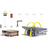 Vollmer 43635 H0 McDonalds snelrestaurant met McCafé - thumbnail