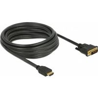 Delock 85656 HDMI naar DVI 24+1 kabel bidirectioneel 5 m