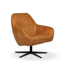 Draaifauteuil Jonas - Concrete Sudan Brown