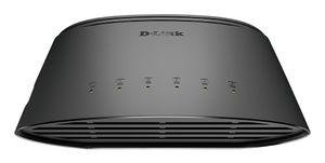 D-Link DGS-1005D/E netwerk-switch Unmanaged L2 Gigabit Ethernet (10/100/1000) Zwart