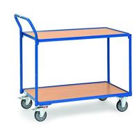 Fetra Transportapparatuur MTPFG2740 trolley lade handvat schuine snijkant, 2 randloos platform, 850 mm x 500 mm