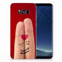 Samsung Galaxy S8 Plus Silicone Back Cover Liefde - Origineel Romantisch Cadeau - thumbnail