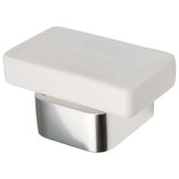 Haceka Aline zeepschaal gepolijst aluminium