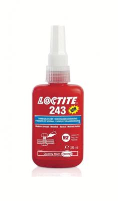 Loctite borgmiddel draad 243 rood 50 ml Loctite borgmiddel draad 243 rood 50 ml