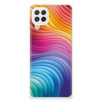 TPU Hoesje voor Samsung Galaxy A22 4G | M22 Regenboog - thumbnail