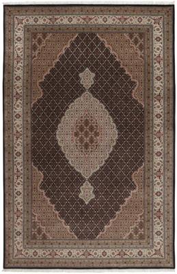 MOMO Rugs - Tabriz Royal Fine Black Cream 03 - 201x300 cm Vloerkleed
