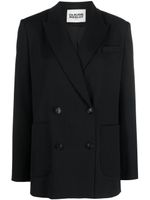 Claudie Pierlot blazer à boutonnière croisée - Noir - thumbnail