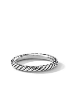 David Yurman bague Cable Collectibles en argent sterling