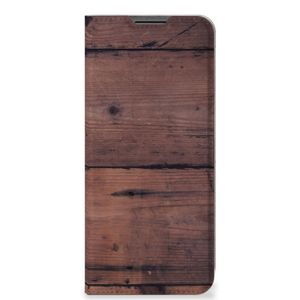 Nokia G50 Book Wallet Case Old Wood