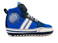 Blauwe ShoesMe Veterschoenen Flex Baby Proof