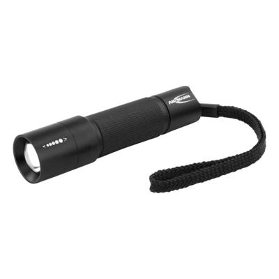 Ansmann M100F Zaklamp werkt op batterijen LED Met riemclip, Met handlus 115 lm 92 g Ansmann M100F Zaklamp werkt op batterijen LED Met riemclip, Met handlus 115 lm 92 g