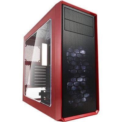 Fractal Design Focus G Midi Tower Zwart, Rood