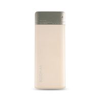 RealPower PB-8000 Fashion Lithium-Polymeer (LiPo) 8000 mAh Zwart, Champagne - thumbnail