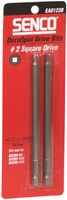 Senco Duraspin bits SQ2 - Square - 129,5mm.DS200 / DS202 / DS205 - blister a 2st. - EA0123B